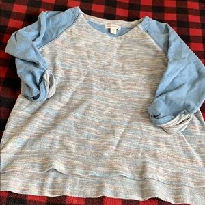 Cold water Creek heavy cotton top